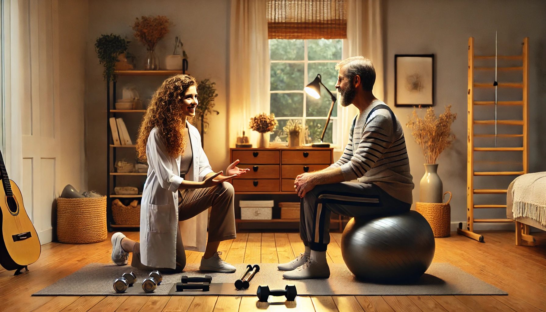 Atendimento de fisioterapia home care em domicilio